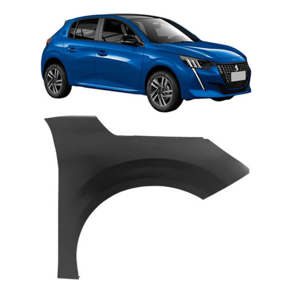 Paralama Para Peugeot 208 2020 2021 2022 | Shopee Brasil