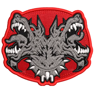 Patch Bordado Cerberus Vi Arcane 9x7,5cm league of legends