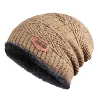 Touca Unissex Gorro Forrado de Lã Toca