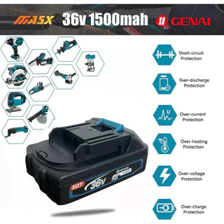 Bateria Makita 36v Litio Para Fusadeira Chave De Impacto em Oferta na Shopee