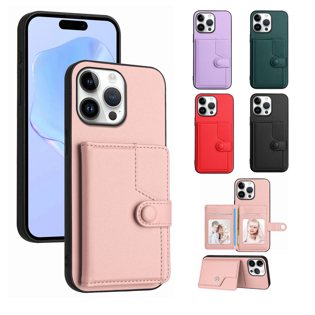 Coque Cuir PU Magnétique Pour Motorola Edge 50/60/G05/G34 Etc. - Pliable - Neuf