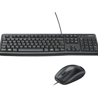 Kit Teclado e Mouse Logitech MK120 USB Preto, 920-004429 em Oferta na Shopee