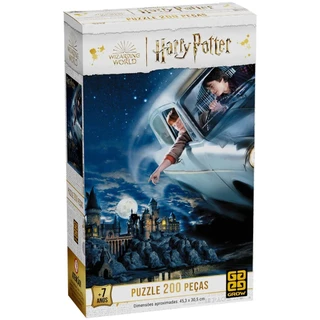Quebra Cabeça 200 Peças Harry Potter Especial 4567 Grow
