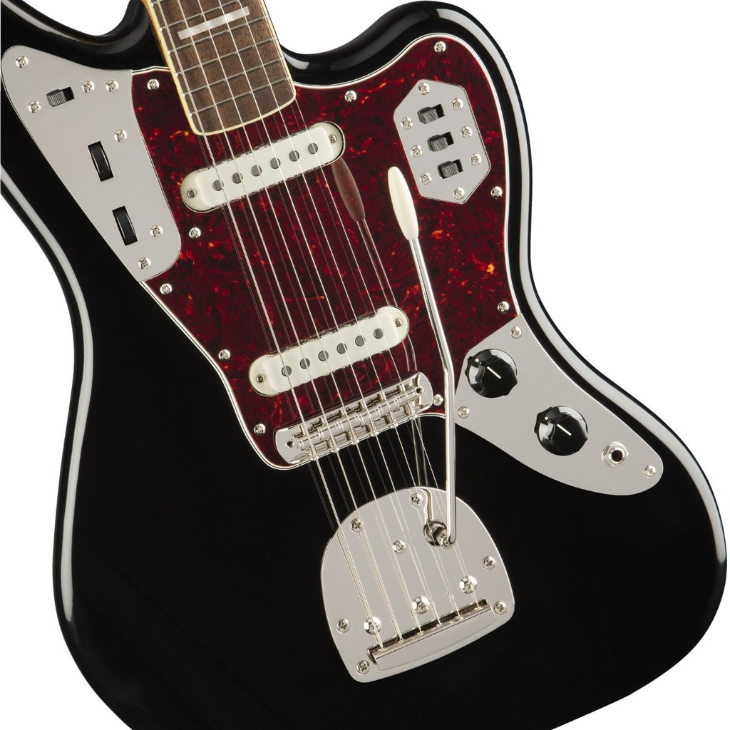Guitarra Fender Squier Jaguar Classic Vibe 70S Black | Shopee Brasil