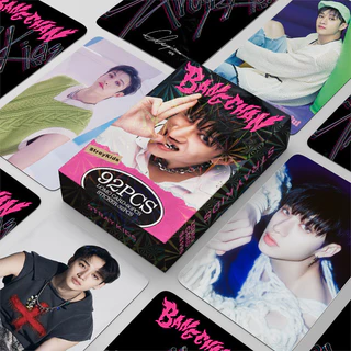 K-POP 92 Pçs/Caixa STRAY KIDS BangCha Photocards LOMO Cartão De Coleção Postal