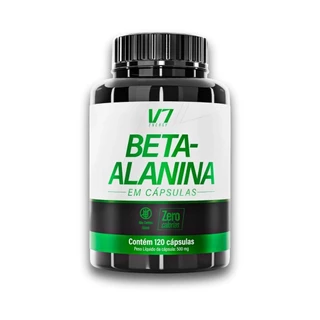Beta Alanina 120 Caps V7 Energy Desempenho Físico Turbinado