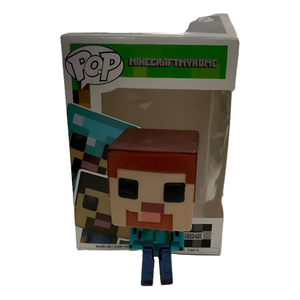 Boneco Funko Pop Animation Minecraft Steve | Shopee Brasil