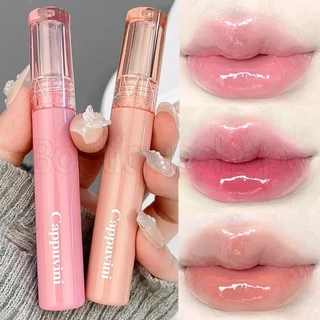 Cappuvini Juice Water Light Lip Glaze-Hidratante Tint-Mirror Surface Gloss-Batom-Removendo Rugas Labiais , À Prova D'águ em Oferta na Shopee