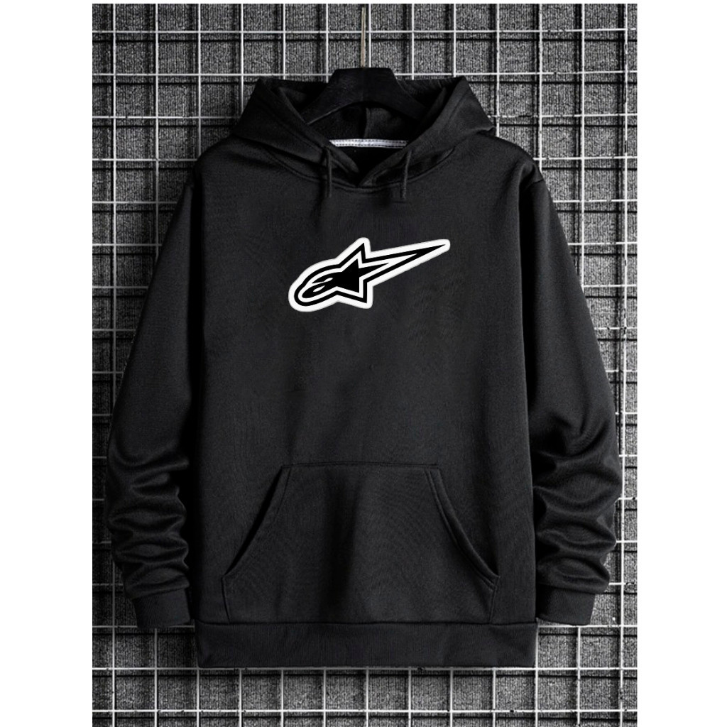 Moletom Canguru Alpinestars Italia Formula 1 Alta Qualidade Lançamento Inverno