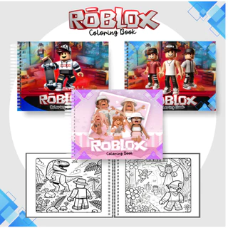 Livro de Colorir Roblox Estilo bobeie goods 30 Folhas 120G Caderno de Desenho Pintura Coloring Book em Oferta na Shopee