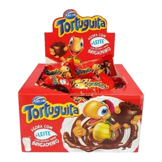 Chocolate Tortuguita Brigadeiro 24 Unidades 15,5g