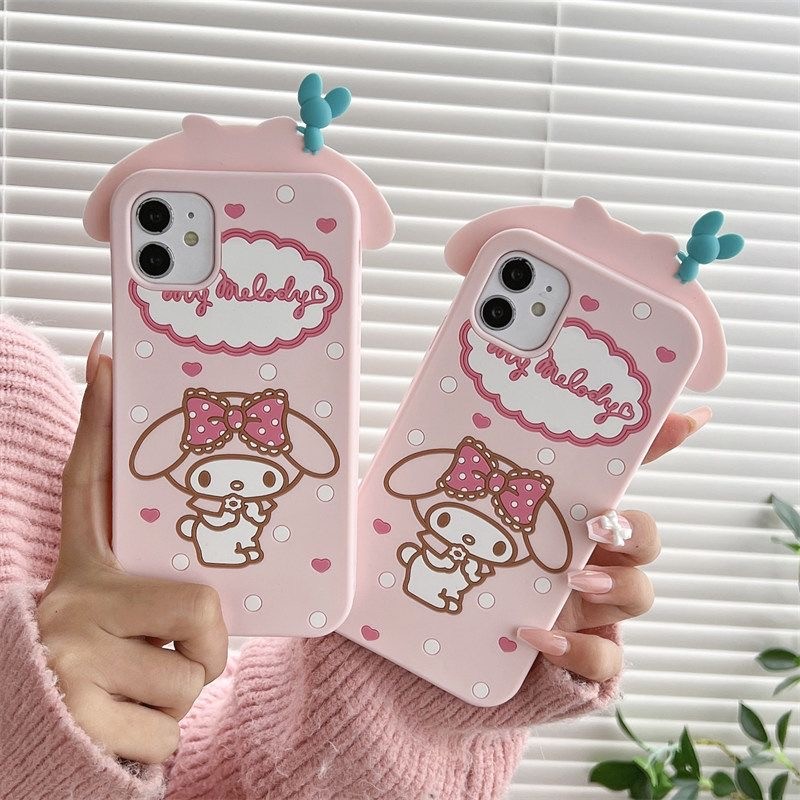 Para iPhone 16 Pro Max 15 14 13 12 11 7 8 SE 5 5S 4 4S Rosa Kawaii ...