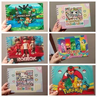 Livro de Colorir Infantil Temas Diversos Estilo bobeie goods 30 Folhas 120G Caderno de Desenho Pintura Coloring Book em Oferta na Shopee