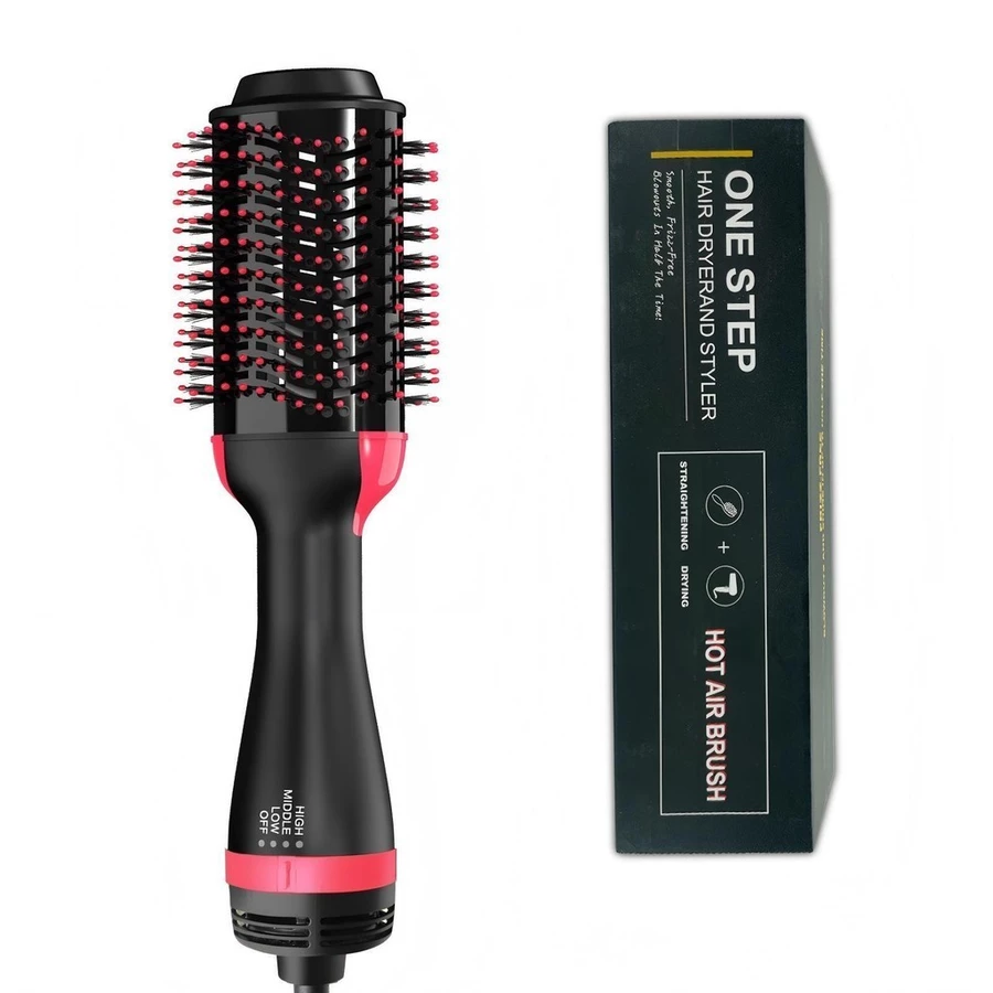 Escova Secadora Alisador Elétrica Quente Cabelo Com 3 Em1 Hair Styler APENAS 110V Jimmystore - Oferta Relâmpago