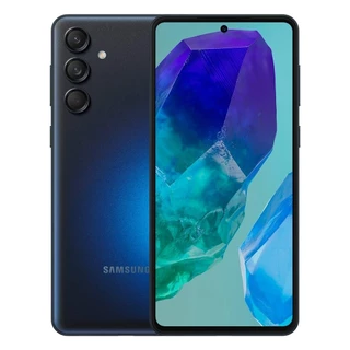 Smartphone Samsung Galaxy M55 Dual Chip 256GB 5G Tela 6.7" Câmera Tripla 50MP+8MP+2MP Azul Escuro