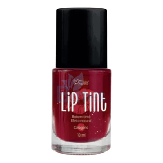 Lip Tint Vermelho Suave Fragrance Cosméticos Efeito Natural