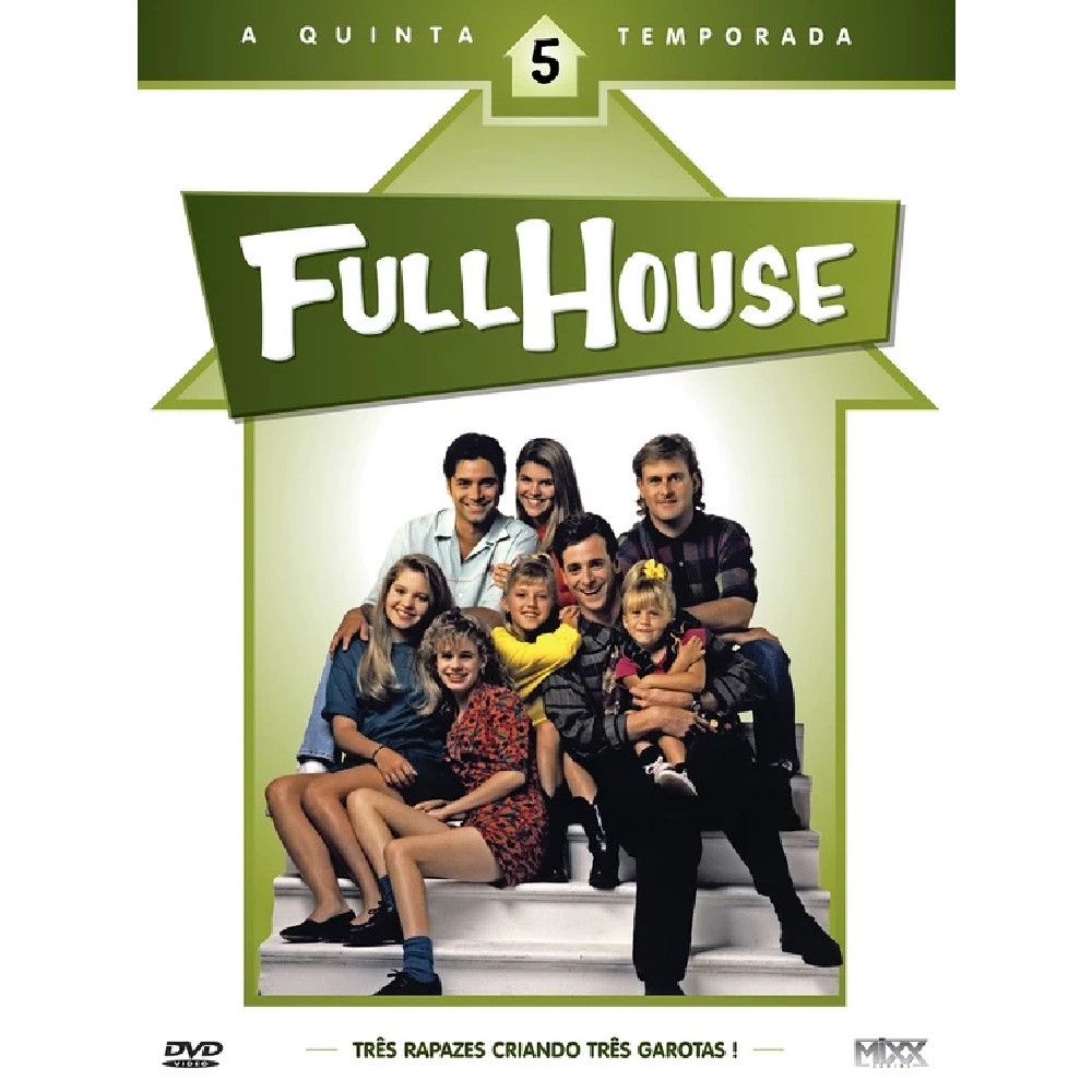 DVD Full House Série Original Dublada 5º Temporada Completa