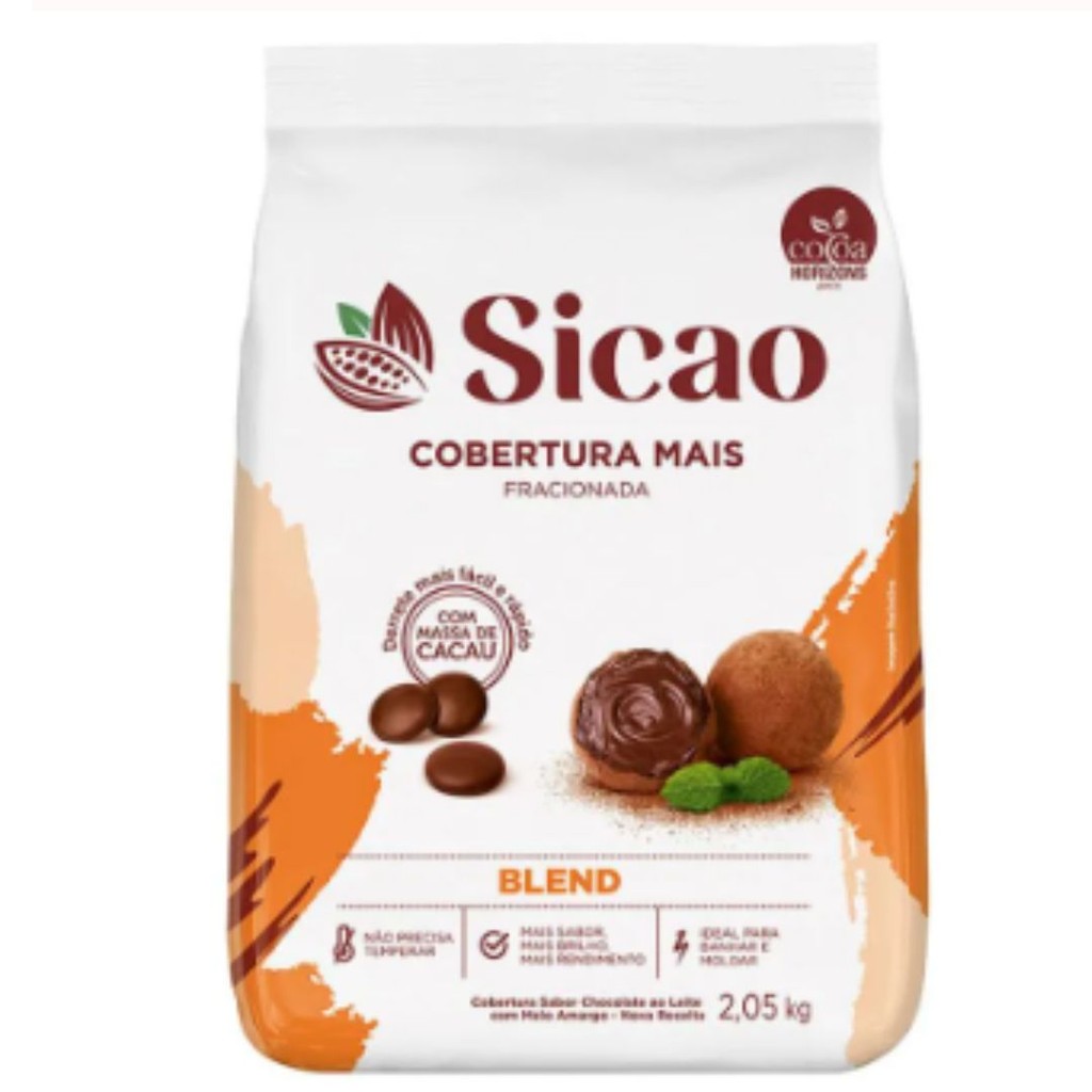 Cobertura Fracionada Mais Blend 2,05kg Sicao