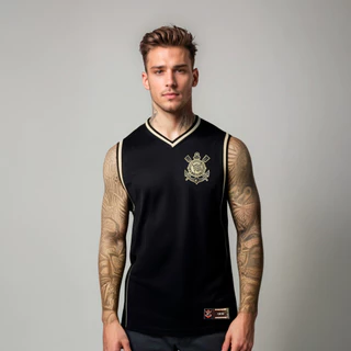 Regata Corinthians Dourada 1910 Masculina Oficial