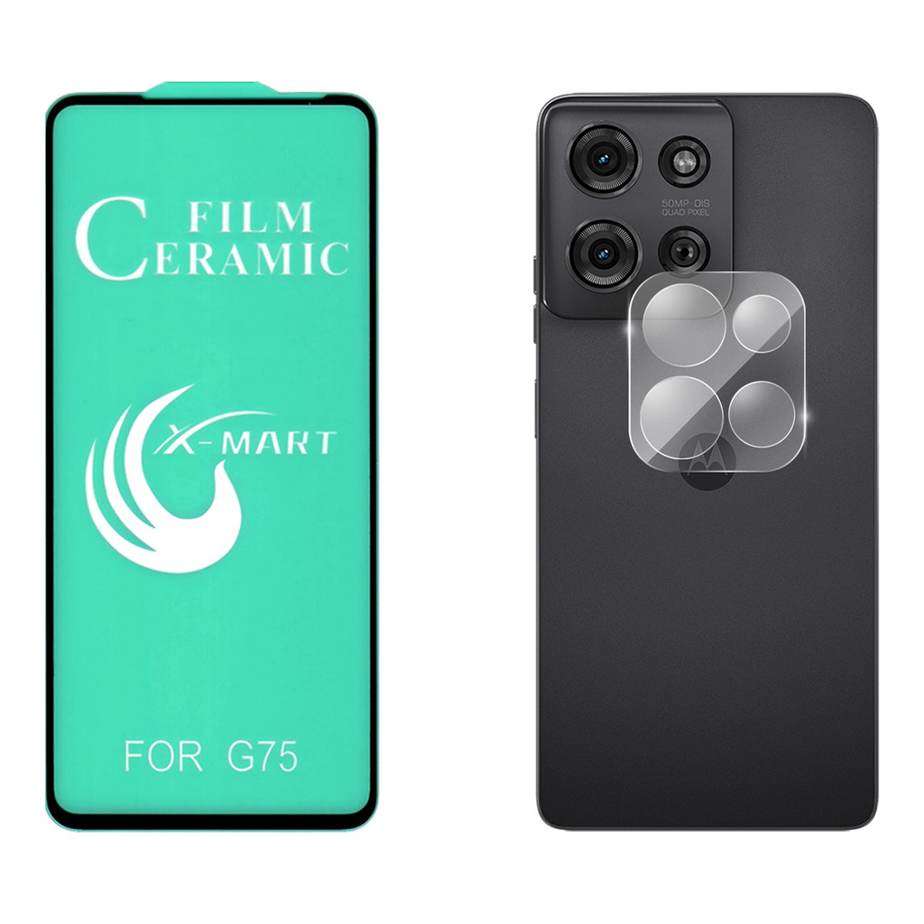Película Cerâmica + Película Câmera Para Moto G75 5G | Shopee Brasil