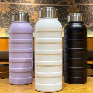 Garrafa Térmica De Viagem Inoxidável 1 litros Com Isolamento A Vácuo