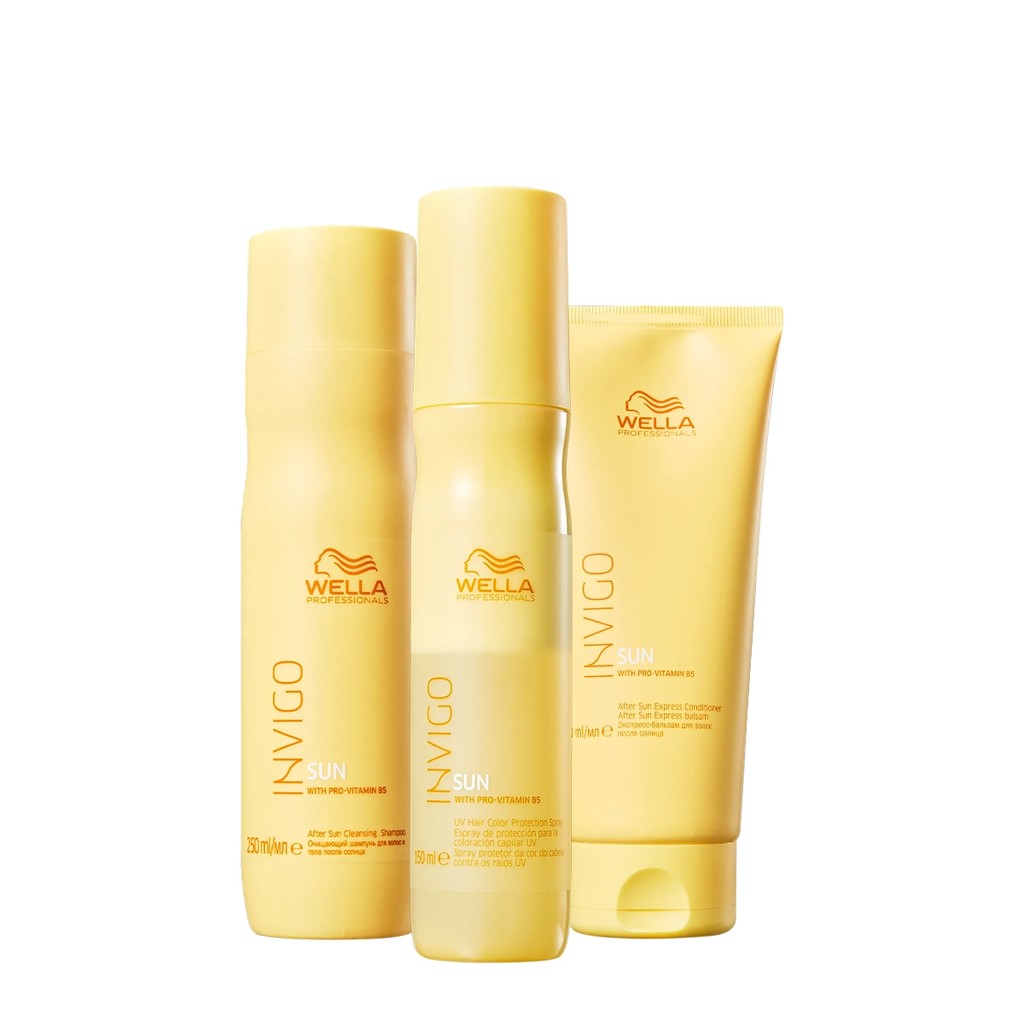Kit Wella Professionals Invigo Sun Reflections Duo Leave-in (3 produtos ...