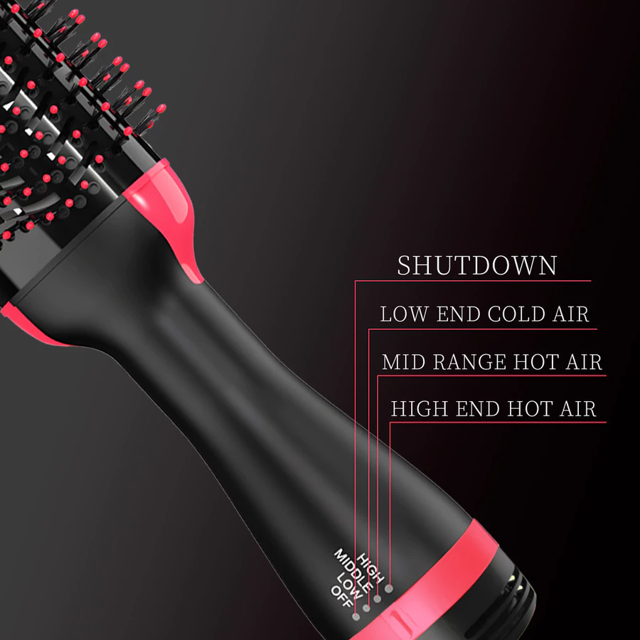 Escova Secadora Alisador Elétrica Quente Cabelo Com 3 Em1 Hair Styler APENAS 110V Jimmystore - Oferta Relâmpago — foto 3