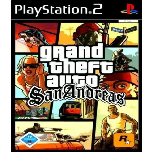 Jogo PS2 GTA San Andreas | Shopee Brasil