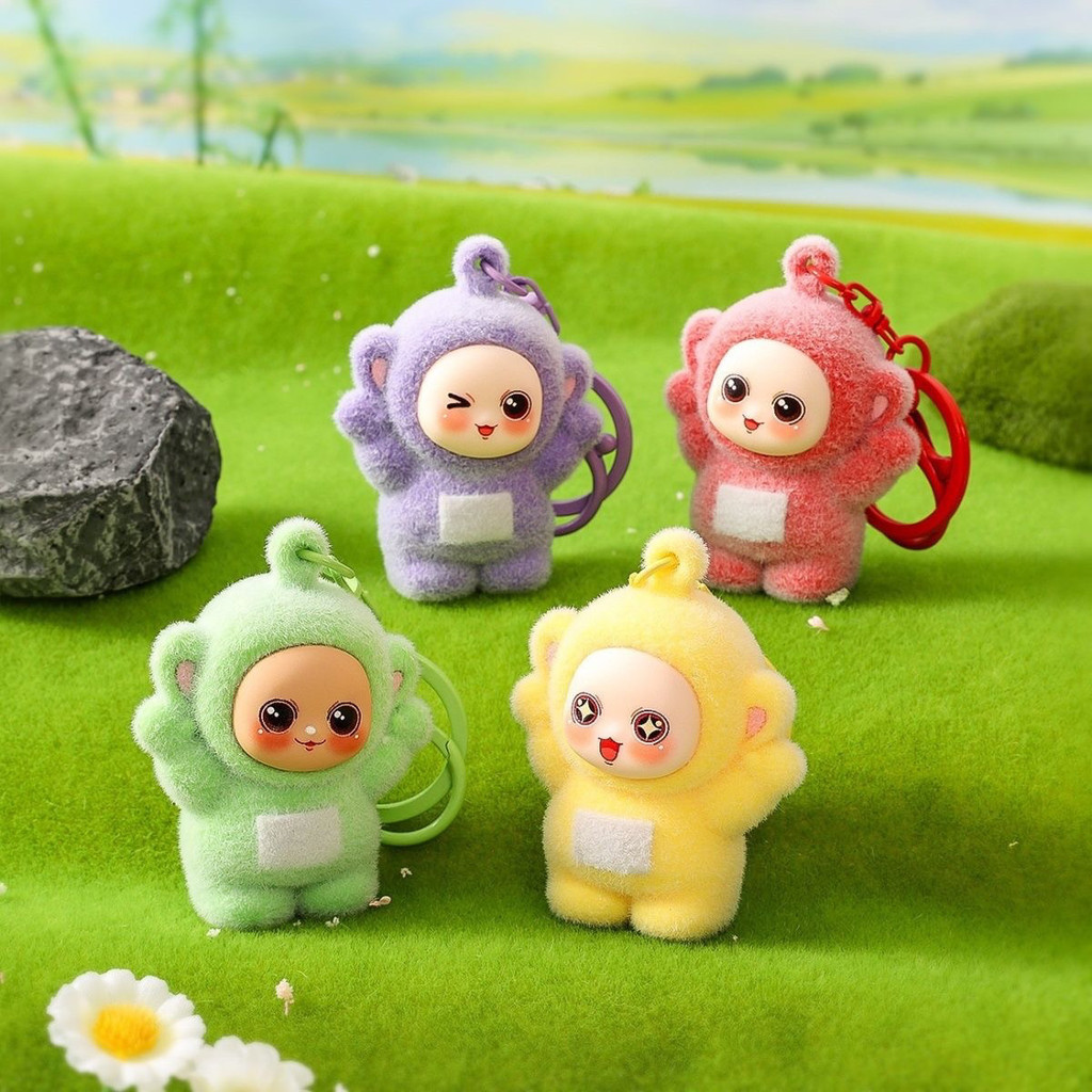 Quatro cores bebê reunindo série keychain bolsa pendurar