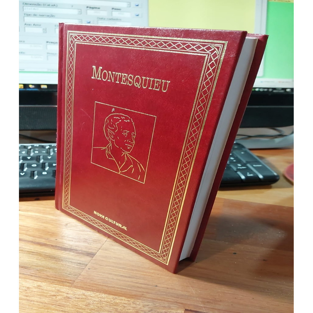 Os pensadores - Montesquieu - Do espírito das leis vol. 1 autor ...