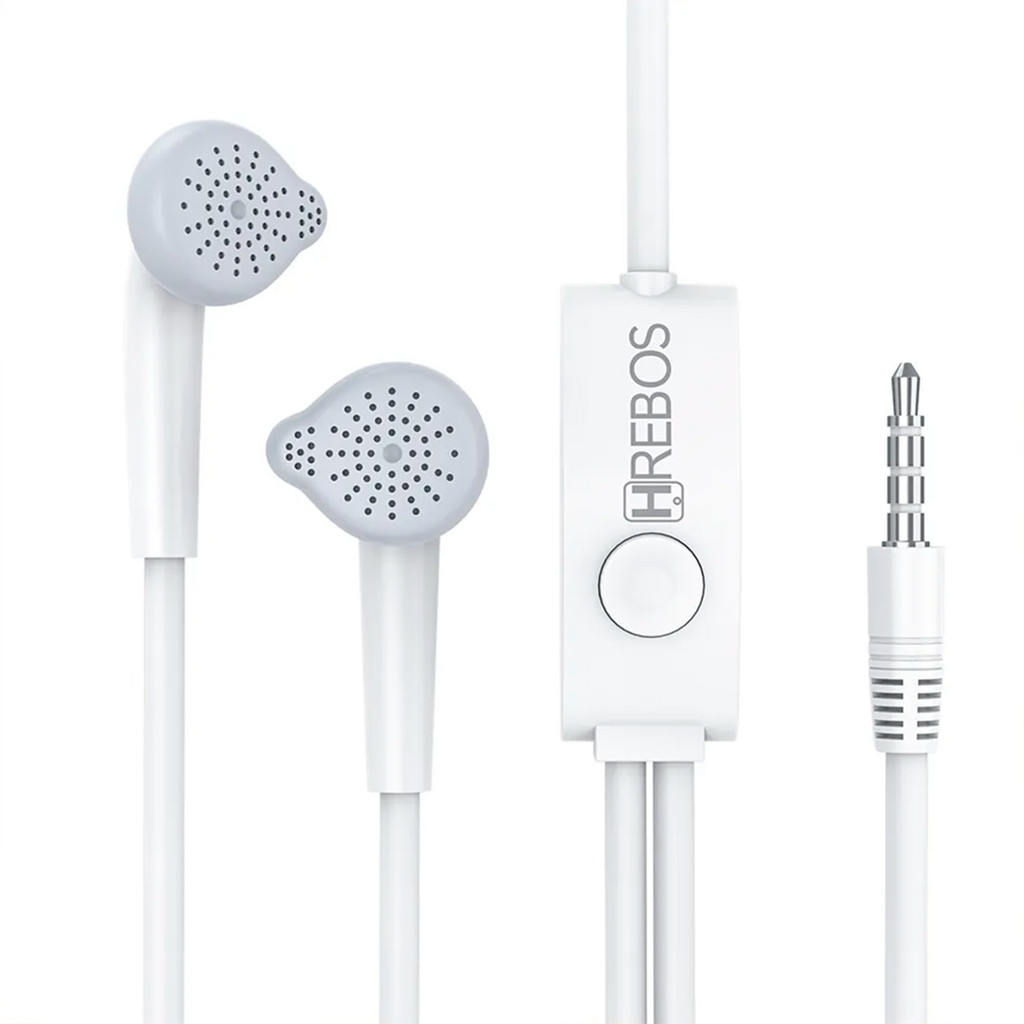 Fone de Ouvido Intra Auricular P3 com Microfone Hrebos - Fio de fone de ...