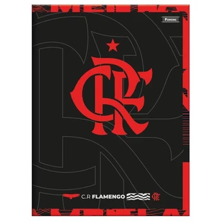 Caderno Foroni Costurado Universitário Capa Dura Flamengo 80 Folhas - Embalagem com 5 Unidades em Oferta na Shopee