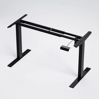 intelar Mesa elétrica ajustável para computador em pé para casa e escritório (somente estrutura preta) 110/220V