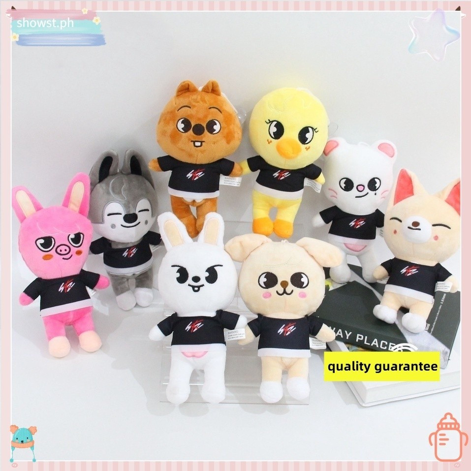 Skzoo brinquedos do luxuoso, Skz Plushie Jiniret/lobo Chan Skzoo brinquedos do luxuoso, Skz Plushie Jiniret/lobo Chan