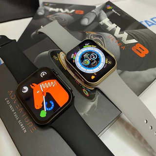Smartwatch HW8 Ultra Relógio Inteligente Série 8 IWO Lançamento Original Com Duas Pulseiras em Oferta na Shopee