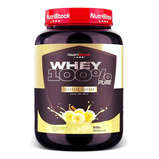 Whey 100% Pure Banana E Canela Nutristock Labz - Zero Açucar