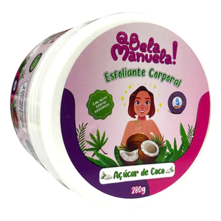 Esfoliante Corporal Coco Q Bela Manuela Renova 280g
