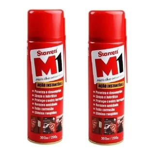Kit 02 Micro Óleo Desengripante E Anticorrosivo M1 Starrett