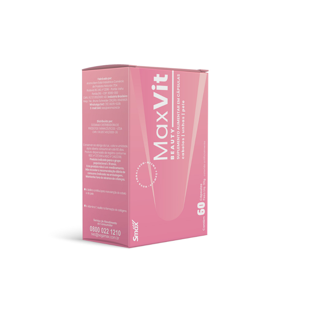 Suplemento Maxvit Beauty AZ C/60 Caps | Shopee Brasil