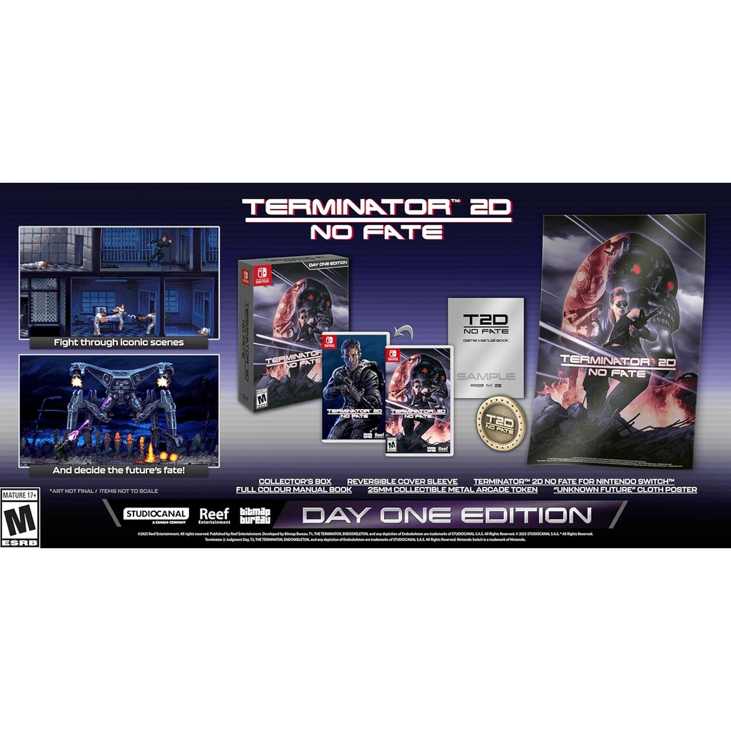 Nintendo Switch Terminator 2D: No Fate Day One Edition Terminator 2d No Fate Day One Edition Switch Midia Fisica | Shopee