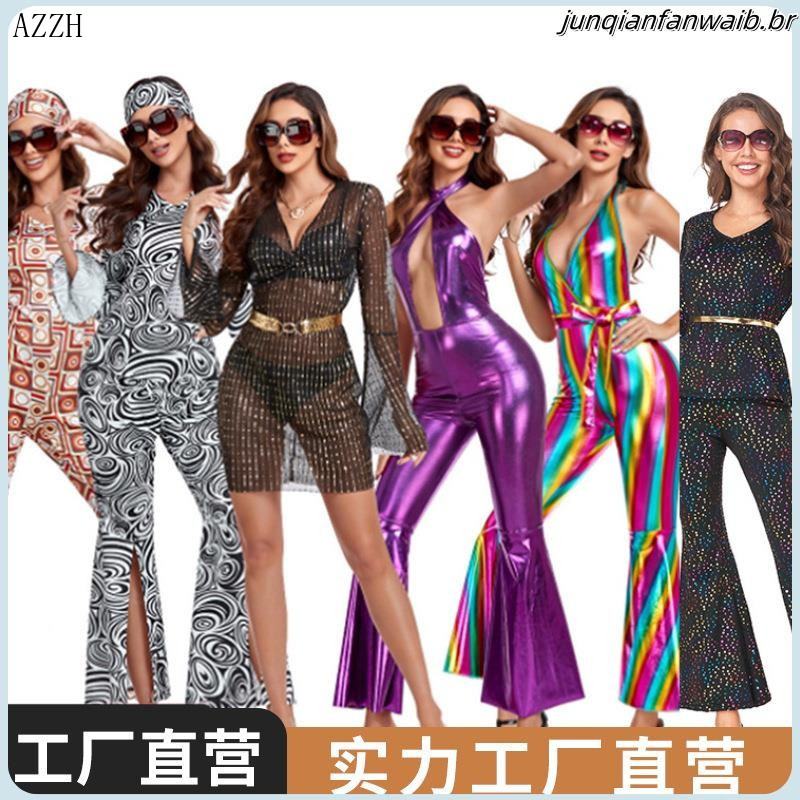 Discoteca Roupas Dos Anos 70 E 80 Femininas Discoteca Moda