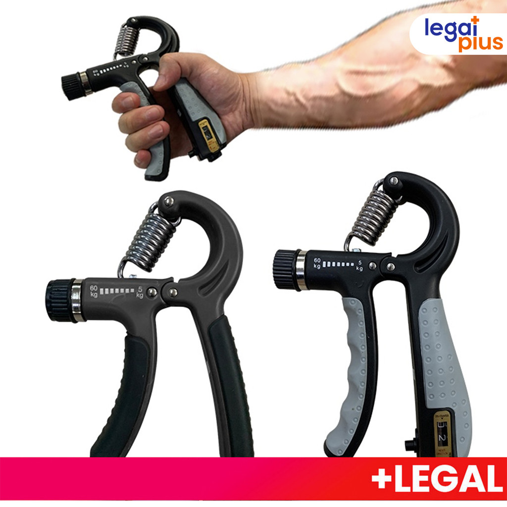 Aderência de mão Hand grip 5-60KG Exercite a força do antebraço e dos dedos