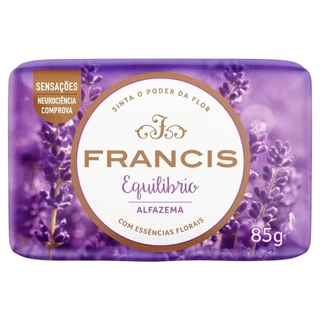 Sabonete Francis Suave Alfazema 85g - Embalagem com 12 Unidades em Oferta na Shopee