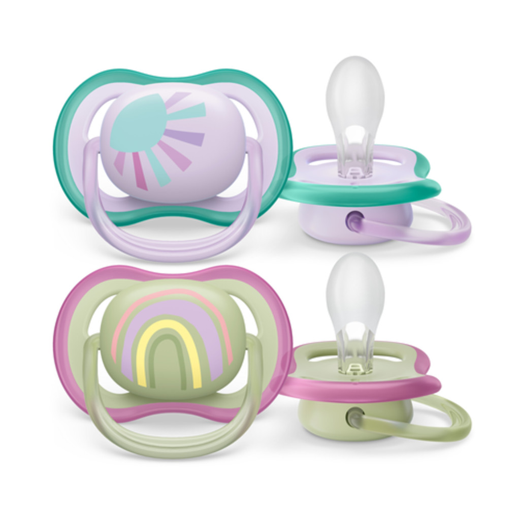 Chupetes Philips Avent Philips Avent Ultra Air Chupete Color Rosa