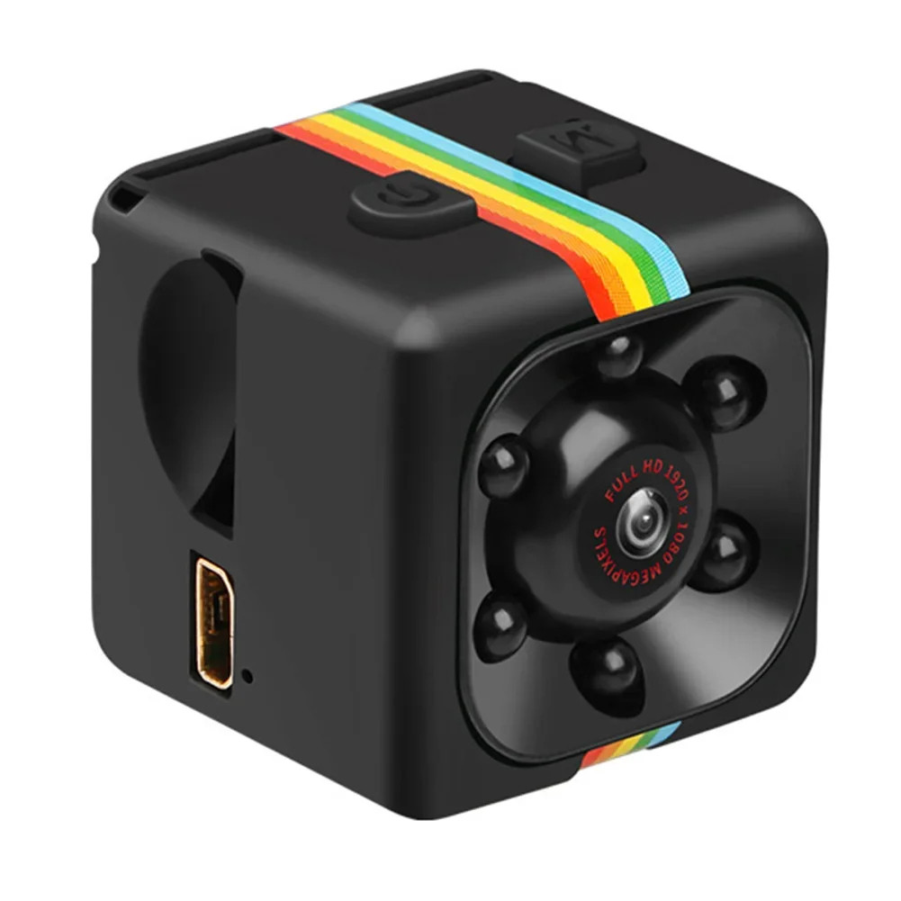 SQ11 Mini Câmera Filmadora Pequena Sensor de Visão 1080p Segurança ...
