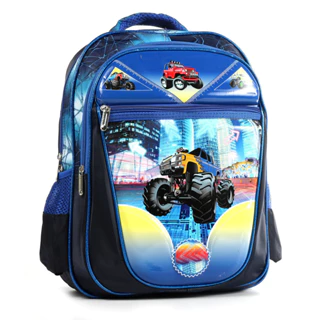 Mochila escolar impressa em 3D fosca para crianças tamanho grande bolsa escolar para meninos e meninas em Oferta na Shopee