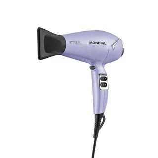 Secador de Cabelo Mondial Space Shine Lilás 2000W 127V - SC-21 em Oferta na Shopee