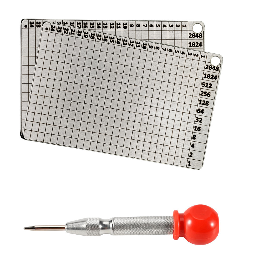 Carteira Cripto (cold Wallet) | Bitcoin | Inox | BIP 39 | 2048 Bit -  Melhora o Preço