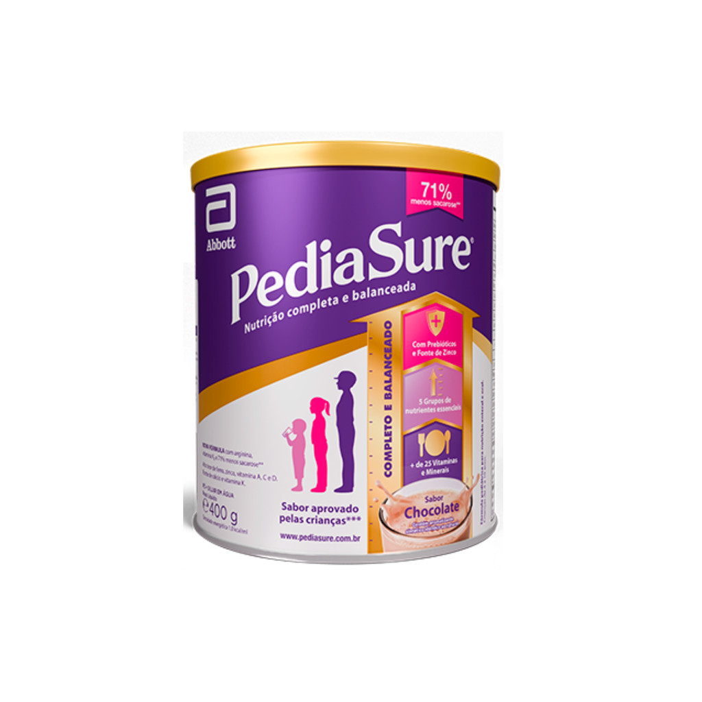 Fórmula Pediátrica PediaSure 400g - Sabores | Shopee Brasil