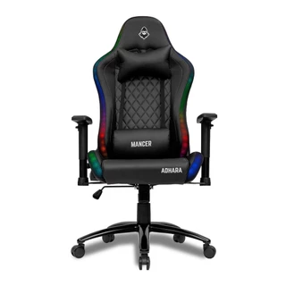Cadeira Gamer Mancer Adhara, RGB, Preto, MCR-ADH-RGB01